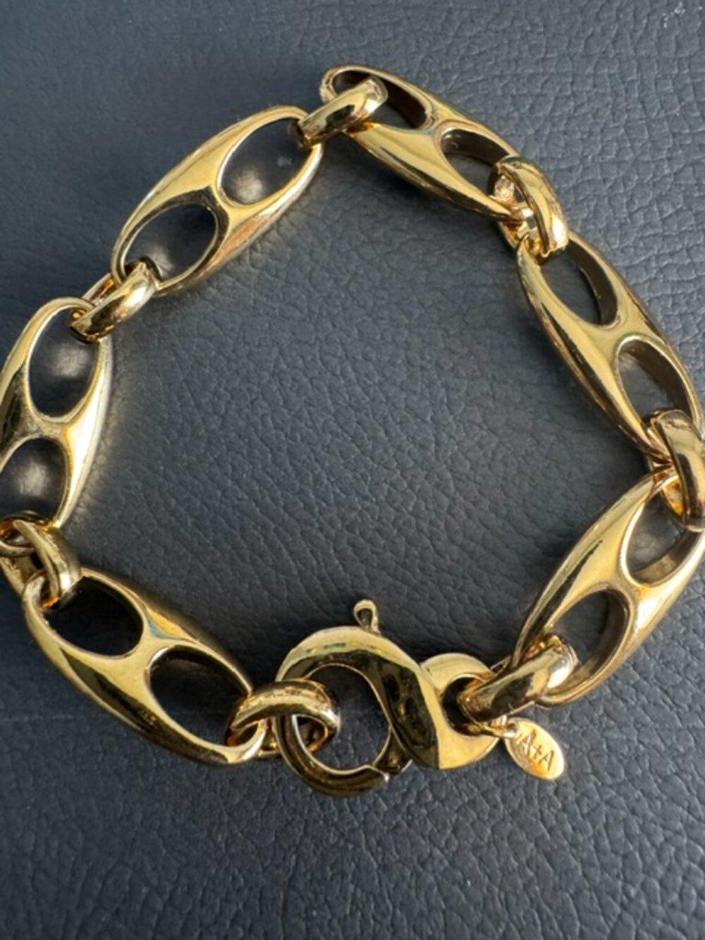 BANANA REPUBLIC Elongated Mariner Link Chain Bracelet by Aureus + Argent